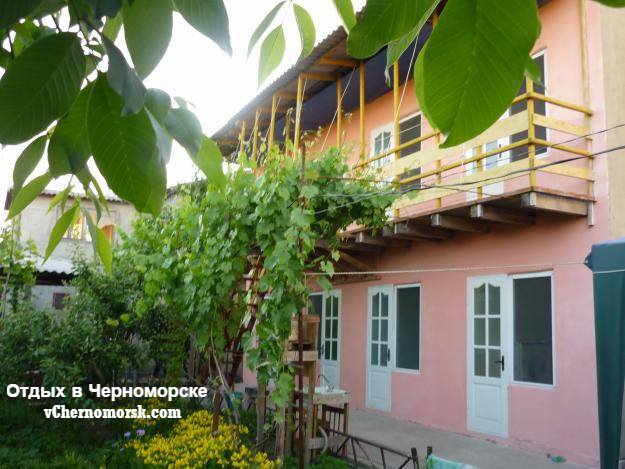 Комнаты в коттедже в частном секторе с видом на море